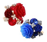 Rose Rings Women - Rose Band, Elegant Roses Circle, Spiral Floral Ring, Adjustable Flower Band, Romantic Statement Jewelry, Petal Wrap Ring, Women Jewelry Accessory | Mother Wife Gift Stylish