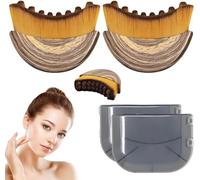 Rose Romee 2 PCS Lymphatic Contour Face Brush, Dry Brushing Face Brush, Lymphatic Drainage Massager for Face, Ergonomically Designed to Fit The Skin Precisely and Relieve Fatigue