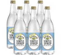 Rose’s Sweetened Simple Syrup 1 Liter Bottle | Perfect for Cocktails, Beverages, and Mixers