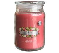 Rose Scented Candle - Long Lasting Decorative Candle for Living Room, Bedroom & Gift Giving