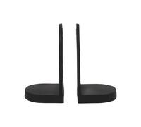 Rose Set of 2 Bookends - Black