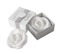 Rose-shaped Soap (Guest Box) scent Rose Ancienne / Old Ancient Rose 25g - France Fragrance - Refined Christmas Gift Idea Original For Women - Line Wellness Cosmetics Scented - Mathilde M