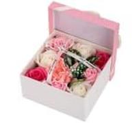 Rose Soap Flower Gift Box - Handmade Realistic Artificial Rose Bath Soap Set, Luxury Romantic Gift for Her, Valentine's Day, Anniversary, Christmas, Birthday Gift for Women, Girlfriend, Wife