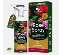 Rose Spray Aphids and Black Spot Treatment | Insecticide and Fungicide Spray | Bug Killer for Roses Flowers and Shrubs | Disease Control | Pest Protection Spray 1L