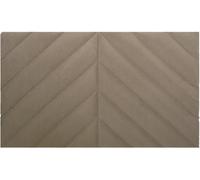 Rose Super King Headboard - Biscuit - Biscuit