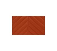 Rose Super King Headboard - Pumpkin Orange - Pumpkin Orange