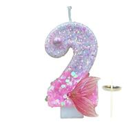 Rose - Tail Design | Celebration Light, Birthday Decorative Flame, Dessert Candle for Events, Cute Birthday Decorative Candles