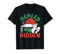 Rose Tattoo Machine Healed Not Hidden Theme T-Shirt