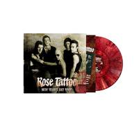 ROSE TATTOO - NEW YEAR'S DAY 1980 RED MARBLE VINYL - Vinyl Record - A4z