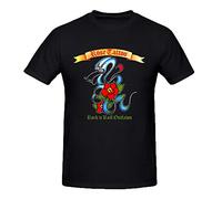 Rose Tattoo Rock N Roll Outlaws Funny Tee Shirts For Men