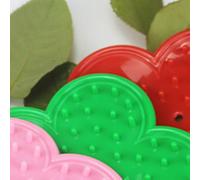 Rose Thorn and Stem Leaf Stripper, Convenient Size, Made of Soft Rubber (Dark Green)