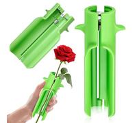 Rose Thorn Stripper Tool Thorn Remover Leaf Stripper Tool Flower Cleaner Cutter Flower Shop Gardening Floral Arrangements Clean Stem Green New Upgrades Efficient for Home Professional Florist