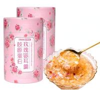 Rose Tremella Soup Sweet Scented osmanthus, Instant Lotus Root Starch Soup,instant breakfast,Meal substitute powder,nut and Lotus Root Powder 350g / can (2 can)
