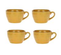 Rose TULIPANI Concerto Breakfast Cups, Set of 4, 420ml Each (Yellow)