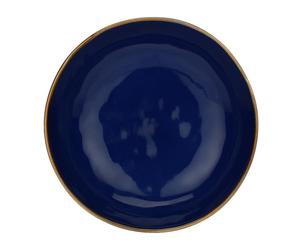 ROSE & TULIPANI Concerto Soup Plate Cobalt Blue, Stoneware, 21cm