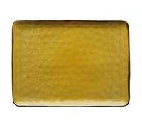 Rose & Tulipani - Rectangular Tray Ochre - Home Furniture, Kitchen Furnishings - Colour Concert Range - Kitchen Accessories - Stoneware - Diameter 36.5 cm