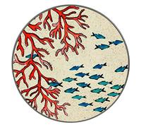 Rose&Tulipani SEA Life Trivet Coral Ø 20 Cm Gb