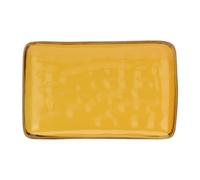 Rose & TULIPANI - Set of 4 Rectangular Trays 20 x 13 cm Concert Ochre