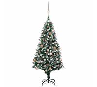 (rose) vidaXL Artificial Christmas Tree with LEDs&Ball Set Multi Colours Multi Sizes