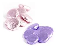 Rose & Violet Cremes Pink Lilac Foiled - Fondant Creams by Whitakers Chocolates (Pack Size: 1kg)