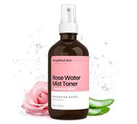 Rose Water Spray for Face with Matrixyl 3000, Glycerin & Aloe Vera - Rosewater Face Mist & Toner - Hydrates, Reduces Fine Lines & Boosts Collagen Production - 4 Fl Oz