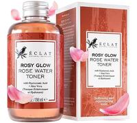 Rose Water Toner - Hydrating Toner for Face - Rosewater with Hyaluronic Acid & Aloe Vera - Alcohol Free & Skin Soothing Formula - Rejuvenating & Calming Facial Skin Care