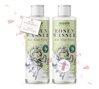 Rose Water with Aloe Monte Nativo 2x200ml - Natural and Pure