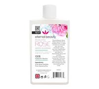 Rose Water with Glycerine - 100% Natural Extracts of Fresh Roses, Hydrating & Refreshing Facial Toner, Skin & Hair Mist - 100ml by Eternal Beauty
