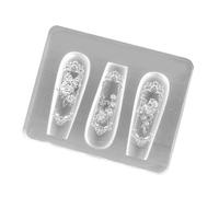 Rose Window Silicone Stamp Mold for Salon & Embossed Manicure Art Art Stencil Tool Easy to Use Gel Drops Molds