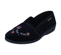 Rosebank Ladies Rosebank Casual Slippers Tanya - Navy - UK 8