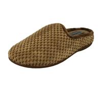 Rosebank Ladies Rosebank Textured Mule Slippers Melanie - Taupe - UK 4