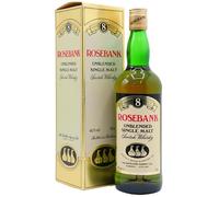 Rosebank (silent) - Unblended Single Malt 3 Stills 8 year old Whisky 75cl 40% ABV