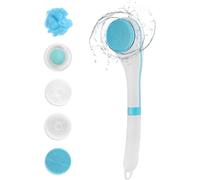 ROSEBEAR Electric Body Brush Set, Rechargeable Waterproof Bath Spin Skin Brush With 4 Heads for Cleanse, Massage, Exfoliate for Women Men