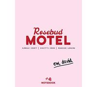 Rosebud Motel-Ew David-Notebook: Lined notebook. 8.5 x 11