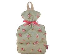 Rosebud Sage Wheat Bottle - Microwavable Heat Pack - English Wheat & Lavender, Hot & Cold Therapy - 100% Cotton - Made in England - The Wheat Bag Company