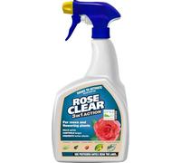RoseClear 3 in 1 Action Organic Plant Protection Spray 800ml | Kills Aphids Greenfly & Blackfly | Controls Fungus & Prevents Attacks | Roses & Ornamentals | Certified Organic | 100% Recycled Bottle