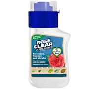 RoseClear Ultra Shield Concentrate 200ml - 3-in-1 Systemic Treatment for Roses - Kills Aphids, Prevents Fungal Disease & Protects Leaves - Insect & Fungus Control for Healthy Garden Roses