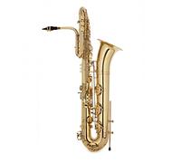 Rosedale Professional Bass Saxophone by Gear4music Gold