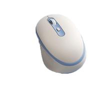 ROSEEONNE mouse Wireless Mouse With 2.4g Usb Receiver 1600 Dpi Dual Mode Portable Computer Mouse For Laptops Pc Rechargeable witeless mouse(Blu)