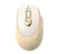 ROSEEONNE mouse Wireless Mouse with 2.4G USB Single or Dual Mode Receiver 1600 DPI Portable Computer Mouse for Laptops PC Rechargeable witeless mouse(Khaki,Dual Mode)