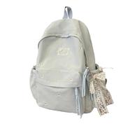 ROSEEONNE satchel bag Stylish Lightweight Minimalist Backpack school bag | With Fresh Style, Durable Spacious Daypack for New Term Gift Back-to-school season(Blue)