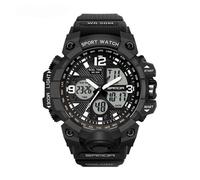 ROSEEONNE Watch Sports Digital Watch 46mm Durable Case, 50M Waterproof, Luminous Display Chronograph Unisex Wristwatch Wrist Watch(Nero)