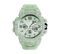 ROSEEONNE Watch Sports Digital Watch 46mm Durable Case, 50M Waterproof, Luminous Display Chronograph Unisex Wristwatch Wrist Watch(Grn)