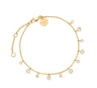 Rosefield Dangling Crystal Bracelet Goldplated Stainless Steel JBDCG-J1022 - Woman - Quartz - Stainless Steel Gold 16 cm