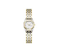 Rosefield Gemme Duotone with White Dial and 21.5 x 27.5 mm Silver Gold Case GWSSS-G03 Stainless Steel