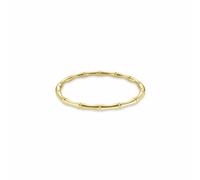 Rosefield Gold Plated Bamboo Design Bangle