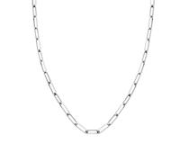 Rosefield Hammered Necklace 316L Stainless Steel JNHCS-J629 - Woman - 316L Stainless Steel Silver 40 cm
