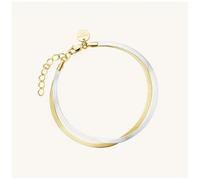 Rosefield Jewellery Ladies Snake Bracelet Duo Two-Tone JBSCD-J677