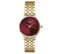 Rosefield Oval Black Gold with Black Dial and 24x29 mm Gold Case OBGSG-OV14 Stainless Steel
