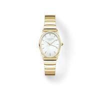 Rosefield Oval (24mm) White Mother-of-Pearl Dial/Gold-Plated Stainless Steel Bracelet OVWGSG-OV16